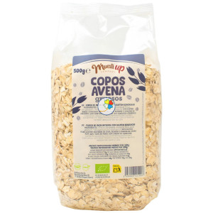COPOS DE AVENA GRUESOS SIN GLUTEN BIO 400G MUESLI UP