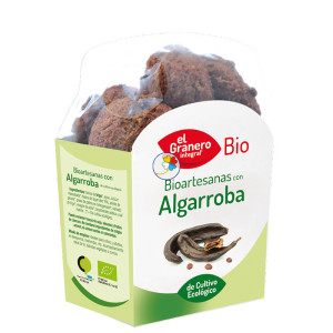 GALLETAS ARTESANAS CON ALGARROBA BIO 250Gr. GRANERO