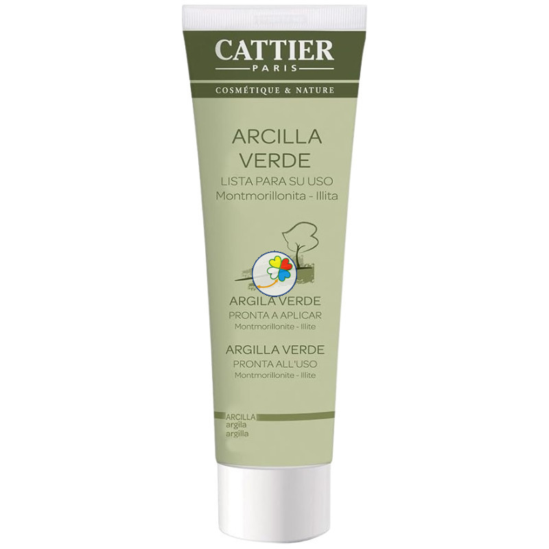 ARCILLA VERDE LISTA PARA USAR 400G CATTIER PARIS