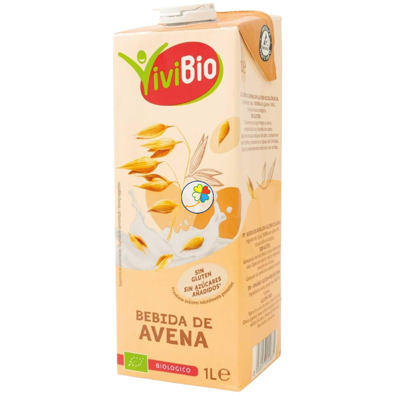 BEBIDA DE AVENA SIN GLUTEN 1L VIVIBIO