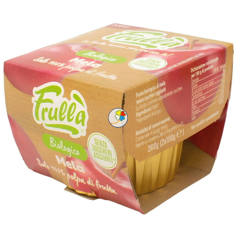 PURÉ DE MANZANA BIO 200G FRULLÀ