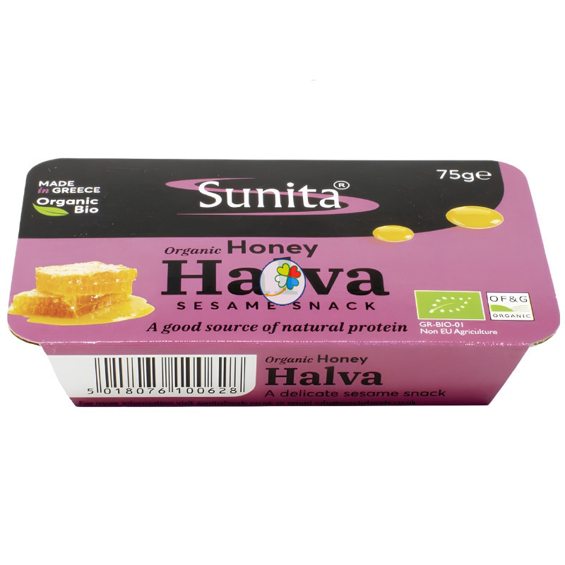 HALVA CON MIEL BIO 75G SUNITA