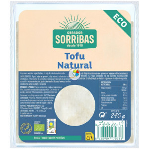 TOFU NATURAL BIO 290G OBRADOR SORRIBAS