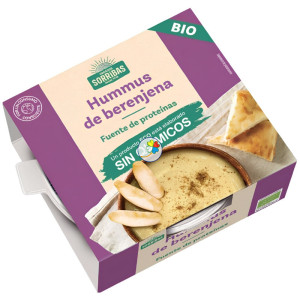 HUMMUS DE BERENJENA BIO 240G OBRADOR SORRIBAS