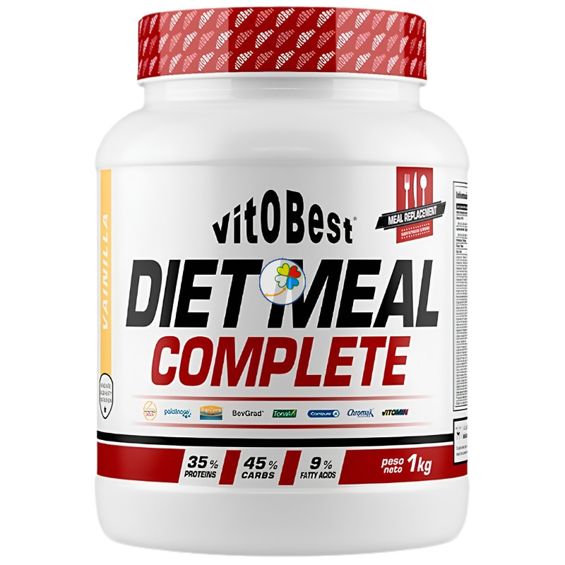 DIET MEAL COMPLETE VAINILLA 1Kg VIT O BEST