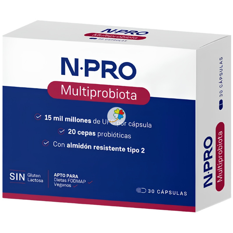 MULTIPROBIOTA 30 CAPSULAS NPRO