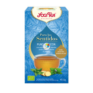 YOGI TEA PARA LOS SENTIDOS PURO FRESCOR 20 FILTROS