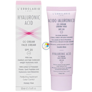 ÁCIDO HIALURÓNICO CC CREMA TONO MIEL SPF20 50ML L´ERBOLARIO
