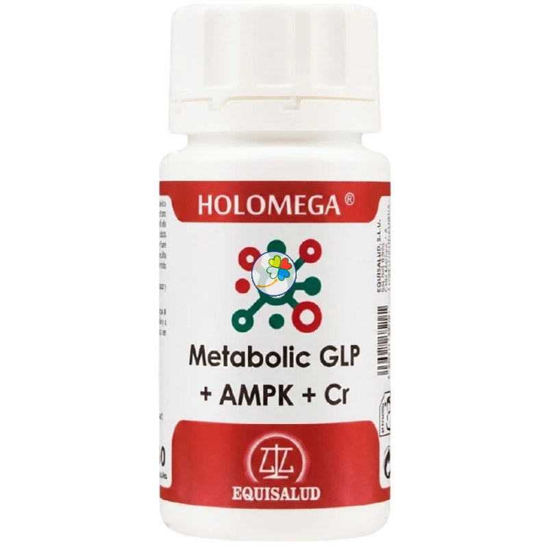 HOLOMEGA METABOLIC GLP + AMPK + CR 60 CÁPSULAS EQUISALUD