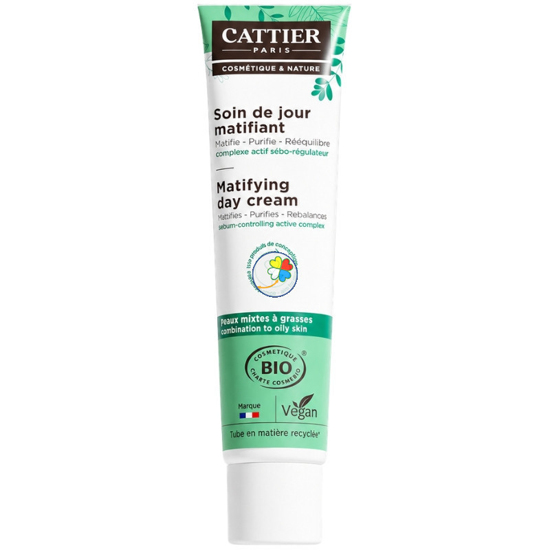 CREMA FACIAL DE DÍA MATIFICANTE 40ML CATTIER PARÍS