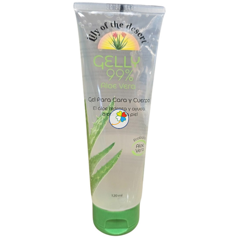 GELLY GEL HIDRATANTE DE ALOE VERA 99% 120ML LILY OF THE DESERT