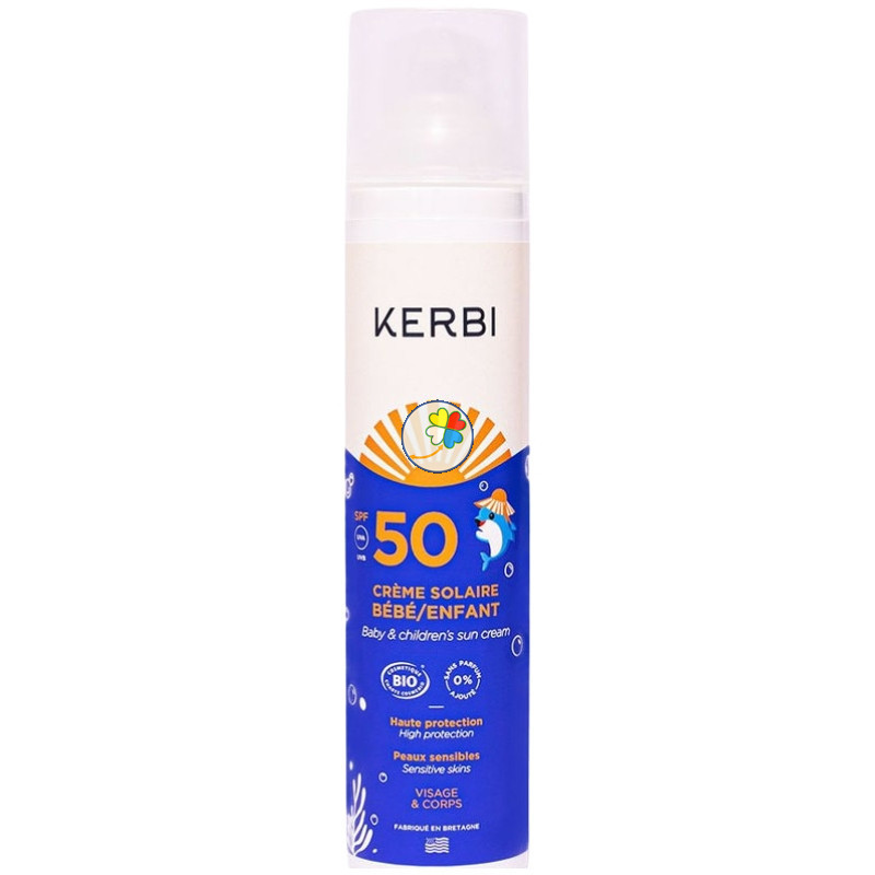 CREMA SOLAR SPF50 BEBÉ/NIÑO 100ML KERBI