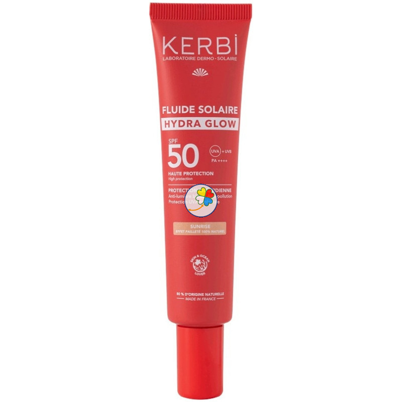 FLUIDO SOLAR HYDRA GLOW SPF50 40ML KERBI