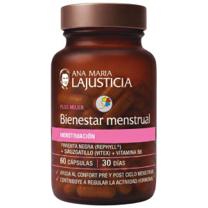 BIENESTAR MENSTRUAL 60 CÁPSULAS ANA MARÍA LAJUSTICIA