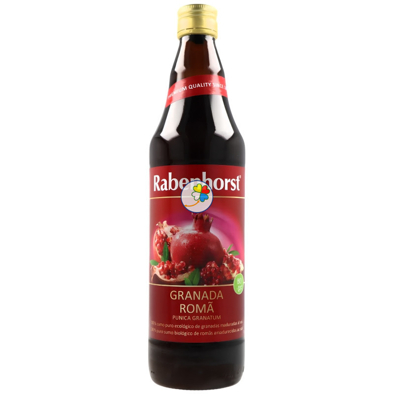 ZUMO DE GRANADA ECOLÓGICO 750ML RABENHORST