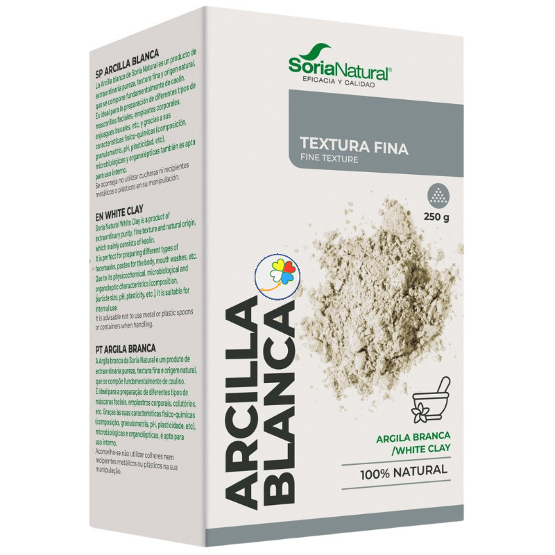 ARCILLA BLANCA 250Gr. SORIA NATURAL