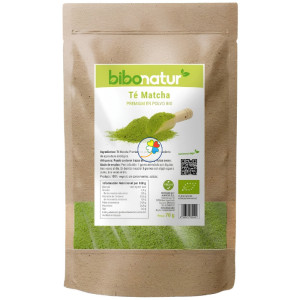 TÉ MATCHA PREMIUM EN POLVO ECO 70G BIBONATUR