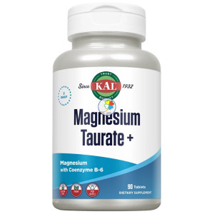 MAGNESIUM TAURATE 400MG + B6 90 COMPRIMIDOS KAL