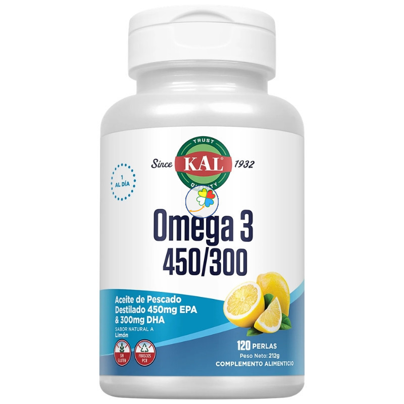 OMEGA 3 450/300 120 PERLAS KAL