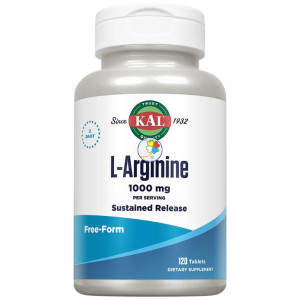 L-ARGININE A/R 1000MG 120 COMPRIMIDOS KAL