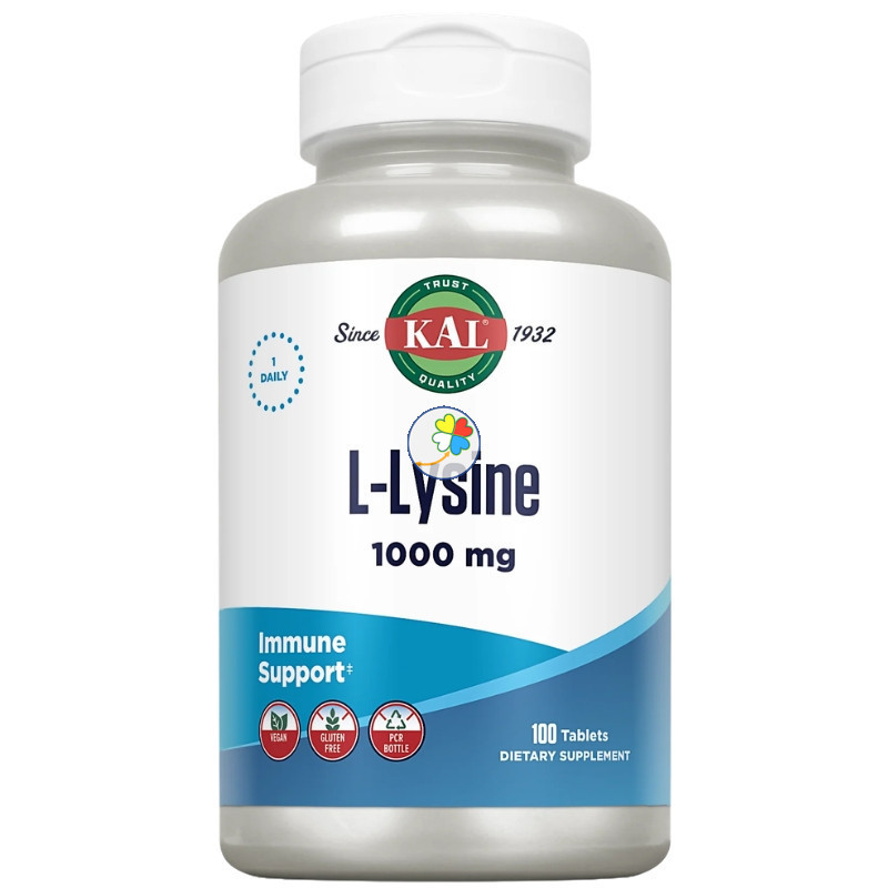 L-LYSINE 1000MG 100 COMPRIMIDOS KAL