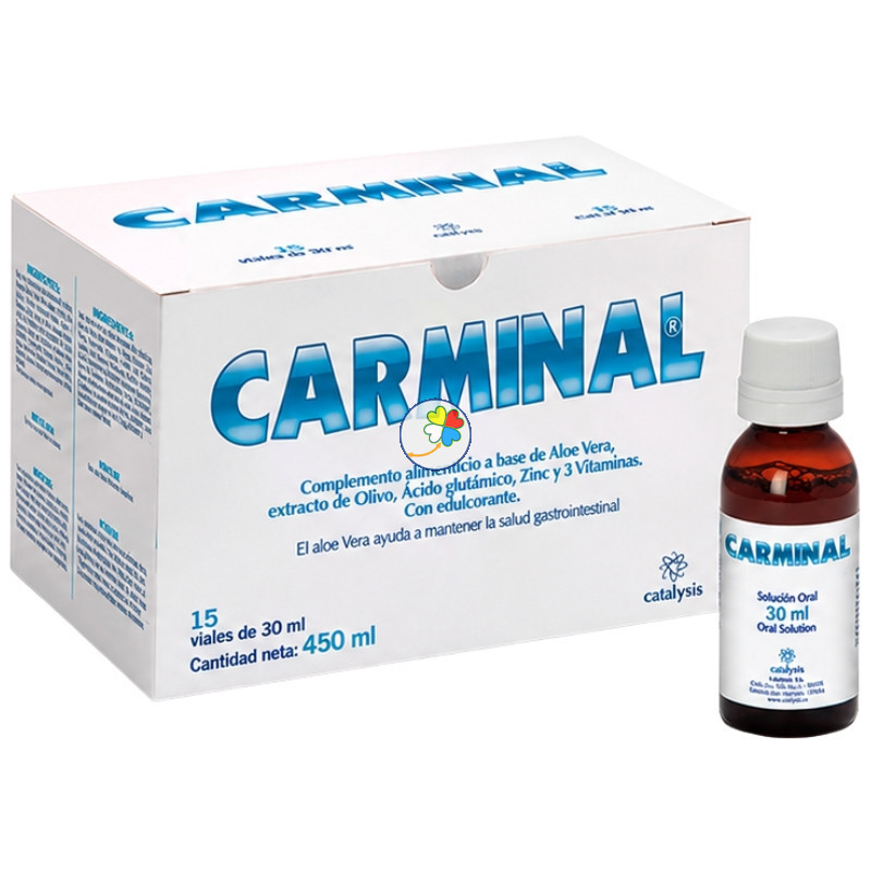 CARMINAL SOLUCIÓN ORAL 15 VIALES CATALYSIS