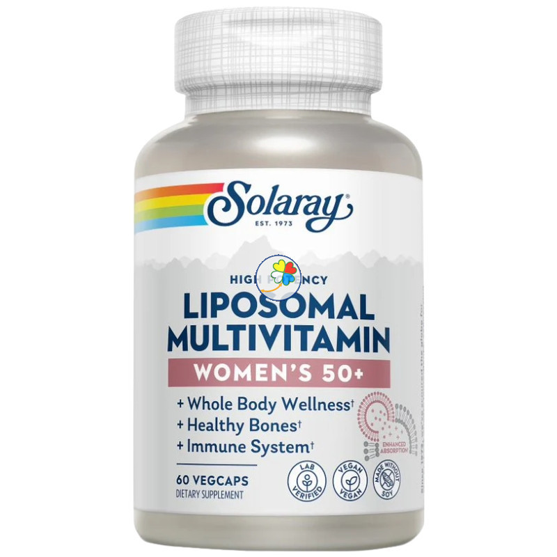 MULTIVITAMÍNICO LIPOSOMAL PARA MUJERES +50 60 CÁPSULAS SOLARAY