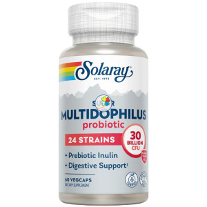 SUPER MULTIDOPHILUS PROBIOTIC 60 CÁPSULAS VEGETALES SOLARAY