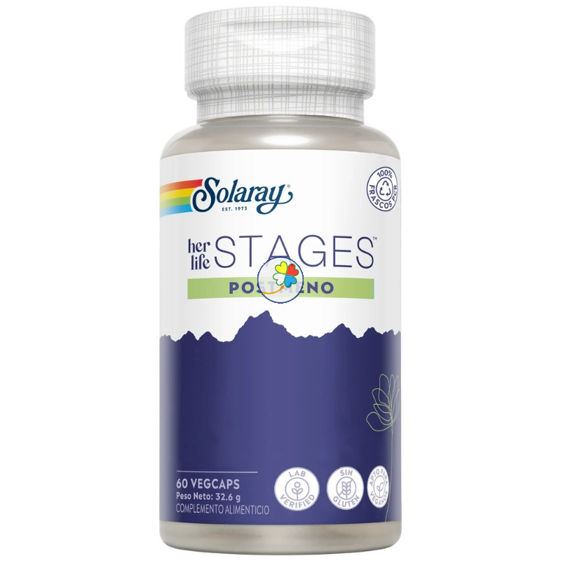 POSTMENO STAGES 60 CÁPSULAS VEGETALES SOLARAY