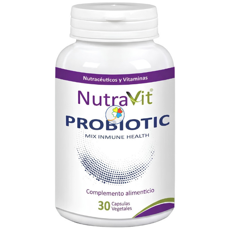PROBIOTIC MIX INMUNE HEALTH 30 CÁPSULAS NUTRAVIT