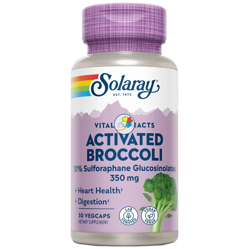 EXTRACTO DE SEMILLA DE BRÓCOLI ACTIVADO 30 CÁPSULAS SOLARAY