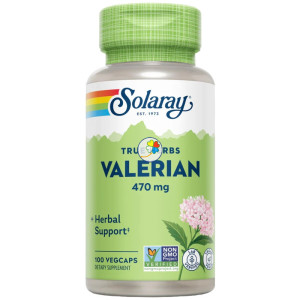 RAÍZ DE VALERIANA 470MG 100 CÁPSULAS VEGETALES SOLARAY
