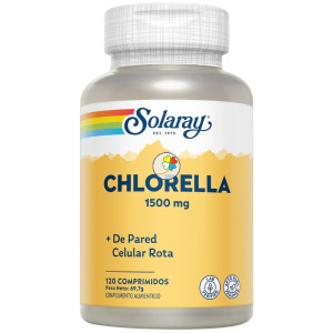 CHLORELLA 1500MG 120 COMPRIMIDOS SOLARAY