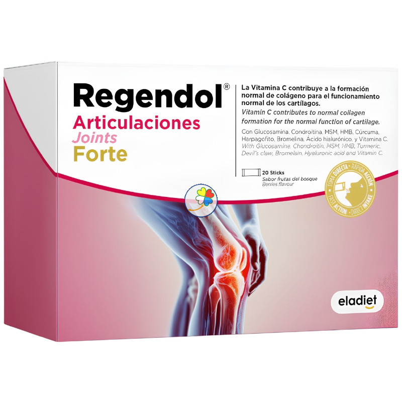 REGENDOL ARTICULACIONES FORTE 20 STICKS ELADIET