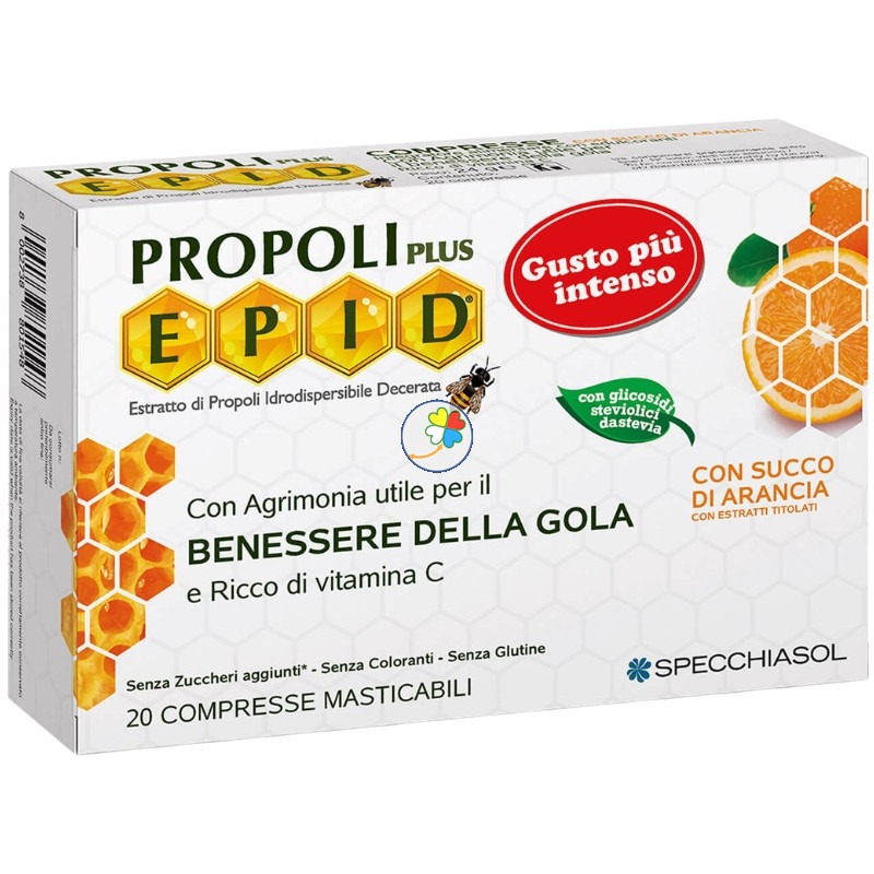 EPID SABOR NARANJA 20 COMPRIMIDOS MASTICABLES SPECCHIASSOL