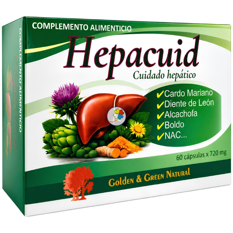 HEPACUID 60 CÁPSULAS GOLDEN GREEN