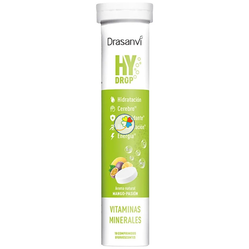 HYDROP ELECTROLITOS EFERVESCENTES MANGO 18 COMPRIMIDOS DRASANVI
