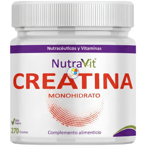 CREATINA MONOHIDRATO 270G NUTRAVIT