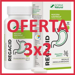 Oferta Pack 3x2 REGACID 60...
