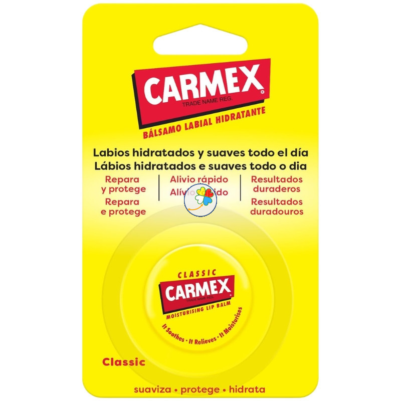 TARRO BÁLSAMO LABIAL HIDRATANTE CLÁSICO SPF15 7,5G CARMEX