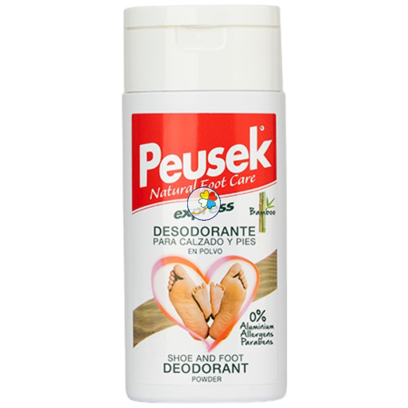 EXPRESS DESODORANTE EN POLVO PARA CALZADO Y PIES 40G PEUSEK