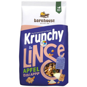 MUESLI KRUNCHY PROTEICO CON LENTEJAS Y MANZANA 325G BARNHOUSE