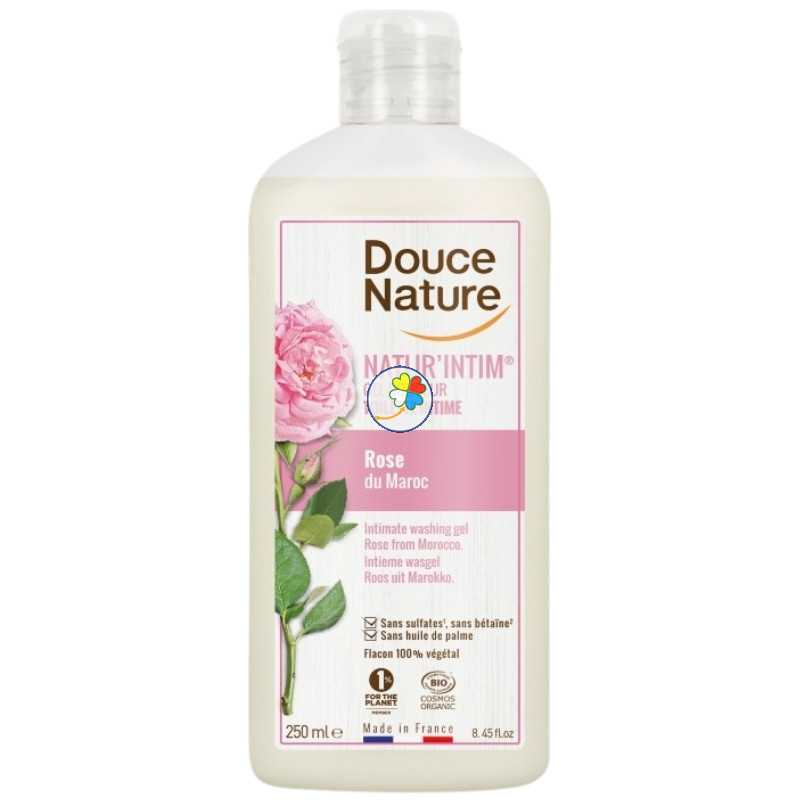 GEL ÍNTIMO DE AGUA DE ROSAS 250ML DOUCE NATURE