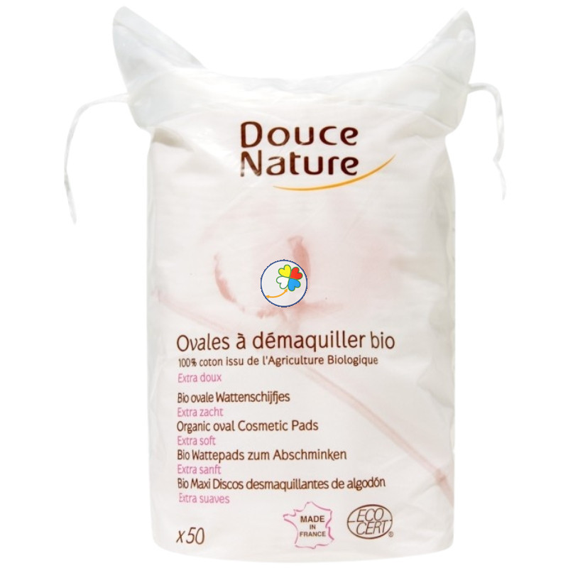 DISCO DESMAQUILLANTE XL EXTRASUAVE 50 UNIDADES DOUCE NATURE