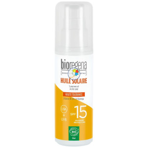 ACEITE SOLAR HIPOALERGÉNICO SPF15 90ML BIOREGENA
