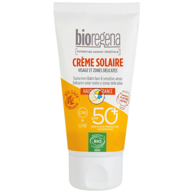 BÁLSAMO SOLAR FACIAL HIPOALERGÉNICO SPF50+ 40ML BIOREGENA