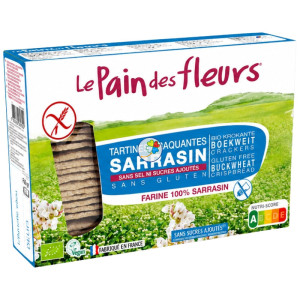 CRACKER DE SARRACENO SIN SAL 300G LE PAIN DES FLEURS