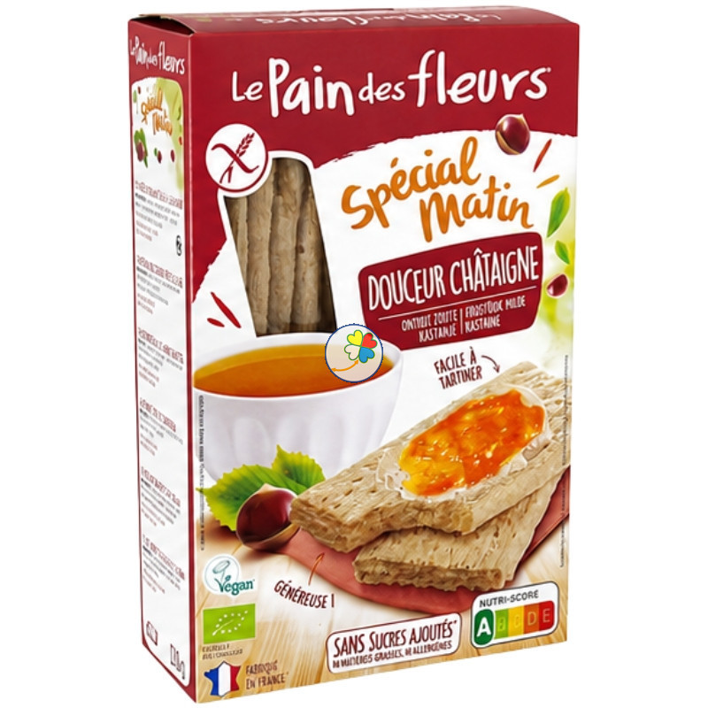 TOSTADAS DE CASTAÑA SPÉCIAL MATIN 230G LE PAIN DES FLEURS