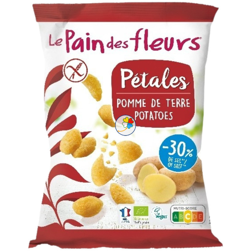 CHIPS PÉTALOS DE PATATA 75G LE PAIN DES FLEURS