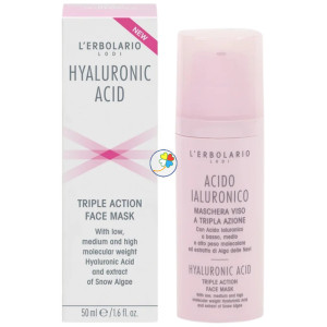 ÁCIDO HIALURÓNICO MASCARILLA TRIPLE ACCIÓN 50ML L´ERBOLARIO